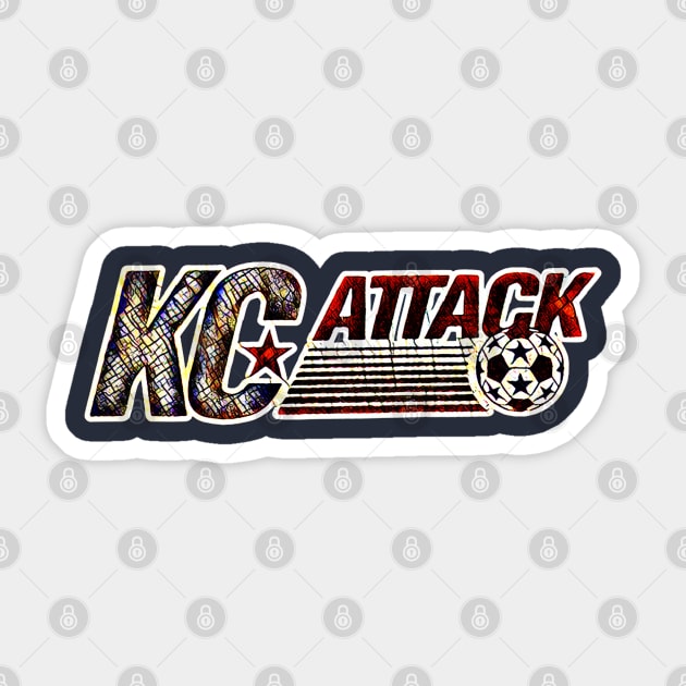 Kansas City Attack Soccer Sticker by Kitta’s Shop